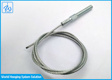 1x19は懸濁液のケーブル システムのためのワイヤー ロープの付属品Screwfixに電流を通した